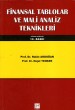 Finansal Tablolar ve Mali Analiz Teknikleri