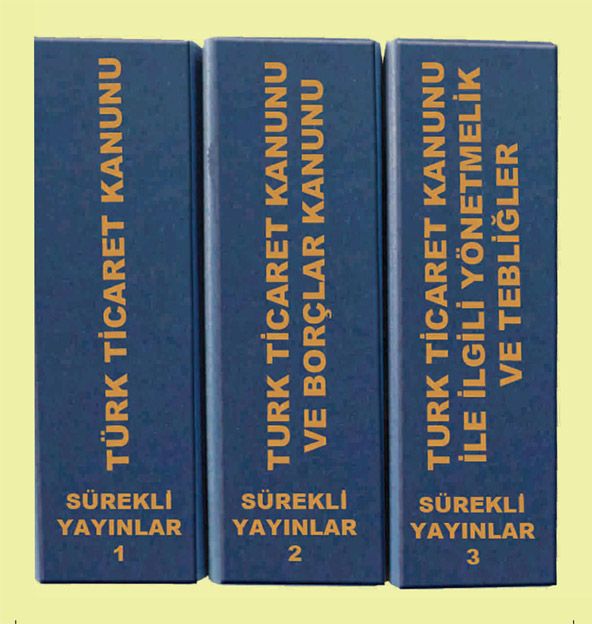 Tamamı 3 Cilt Yeni Türk Ticaret Kanunu Ve Borçlar Kanunu