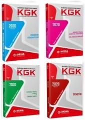 KGK Bağımsız Denetçilik Konu Anlatımlı Kitaplar (4′lü Set) (Deha Yayınları)